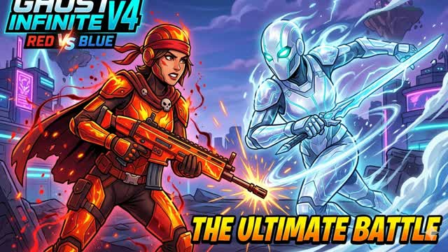 RedvsBlue GhostInfinite V4 — Fortnite Creative map
