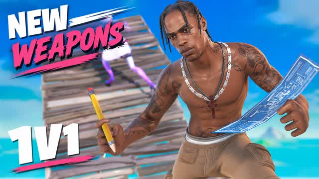 NoTerrain1v1 — Fortnite Creative map cover art