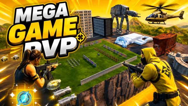 MEGA GAME PVP — Fortnite Creative map
