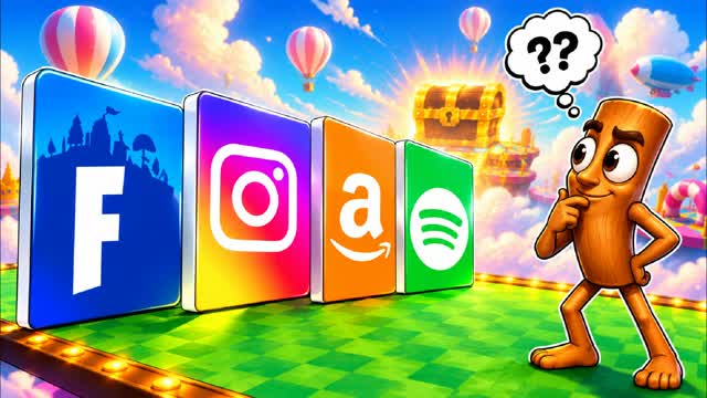 ULTIMATE LOGO QUIZ 👀 OBBY — Fortnite Creative map