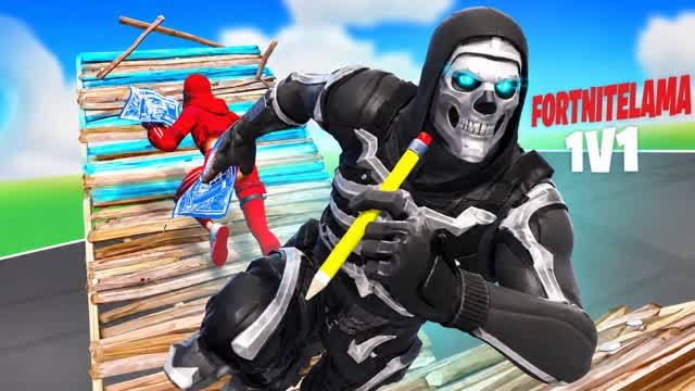 1V1 BULD FIGHTS [FORTNITELAMA] — Fortnite Creative map cover art