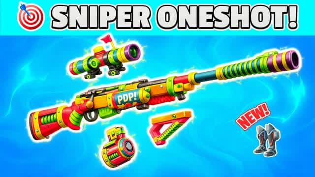 HYPER SNIPER-ONESHOT🎯 — Fortnite Creative map