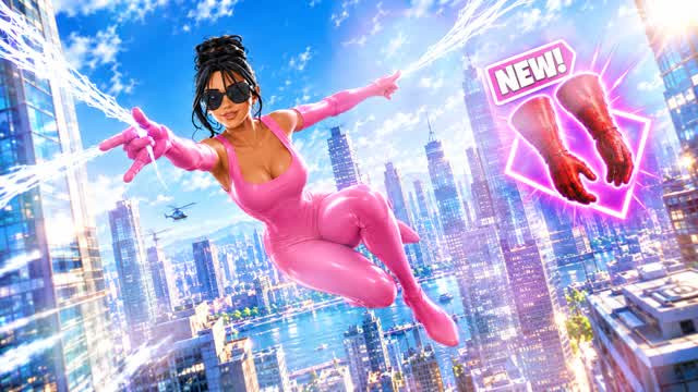 🎯KIM SPIDER CITY GUN GAME FUN NEW!!😎 — Fortnite Creative map cover art