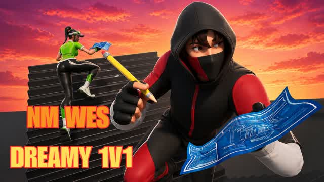 NM WES DREAMY 1V1 — Fortnite Creative map