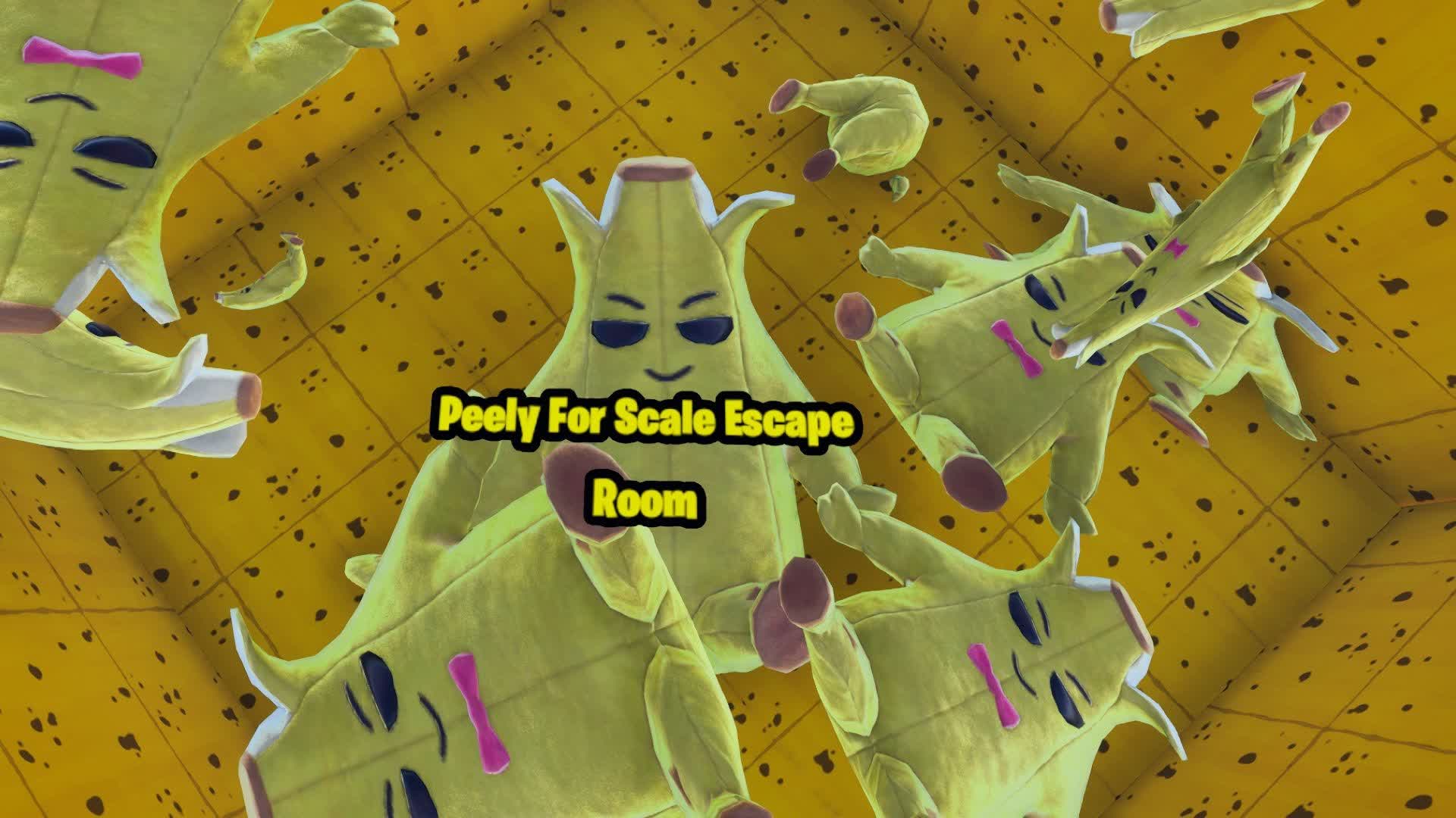 🍌PEELY FOR SCALE ESCAPE ROOM🍌 — Fortnite Creative map