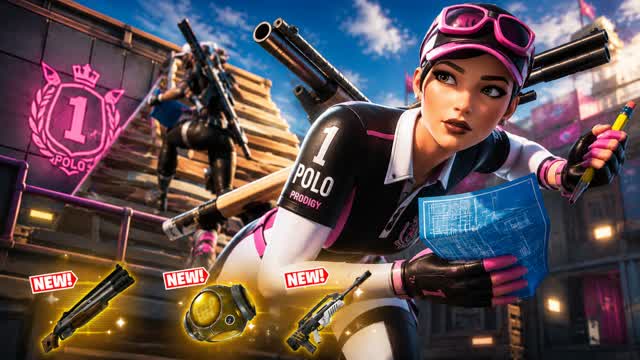 1V1 BUILD FIGHT [NEW WEAPONS!] — Fortnite Creative map