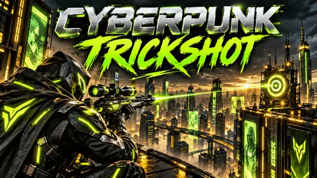 🏙️ CYBERPUNK TRICKSHOT — Fortnite Creative map