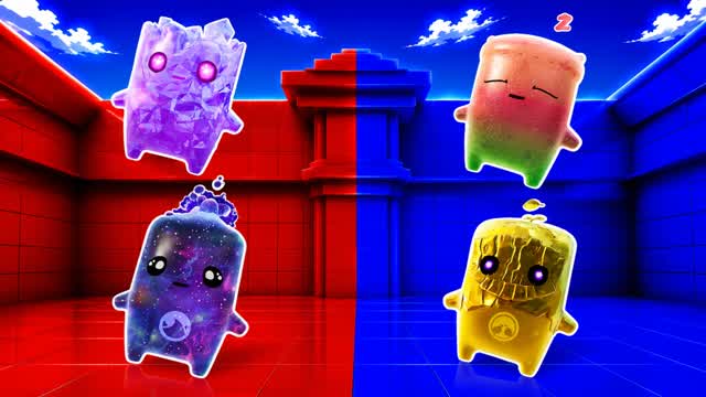 RED VS BLUE 🔴🔵 OLD! — Fortnite Creative map cover art