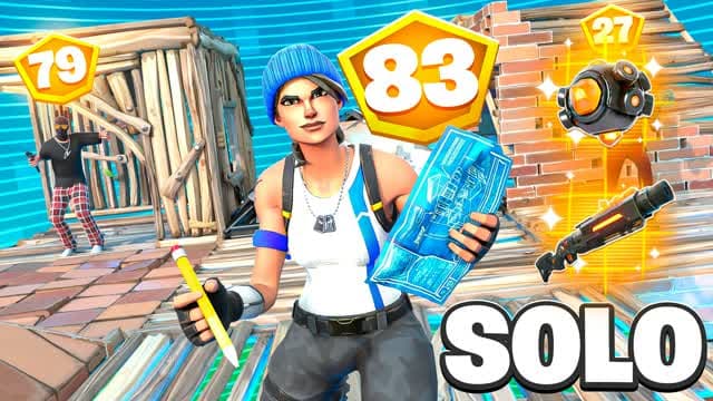 SUPER ZONE WARS [SOLO] — Fortnite Creative map