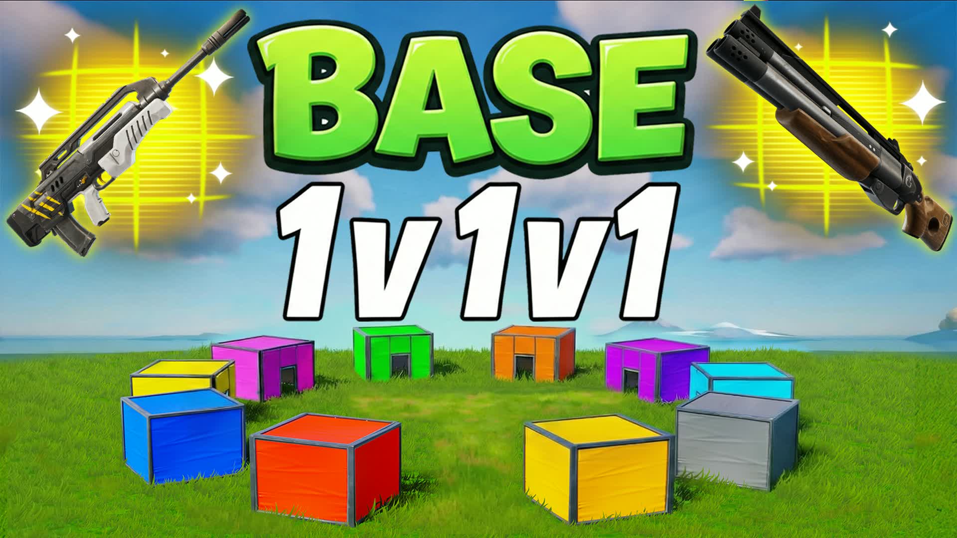 1v1v1 BASE 1V1 — Fortnite Creative map