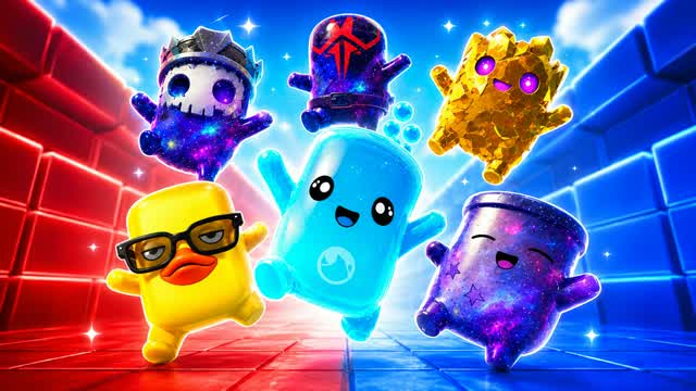 RED VS BLUE LEGEND FORCE 🔴🔵 — Fortnite Creative map