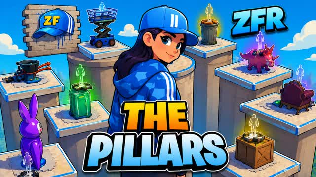 the pillars ZFR — Fortnite Creative map cover art