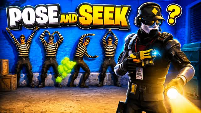 POSE & SEEK — Fortnite Creative map