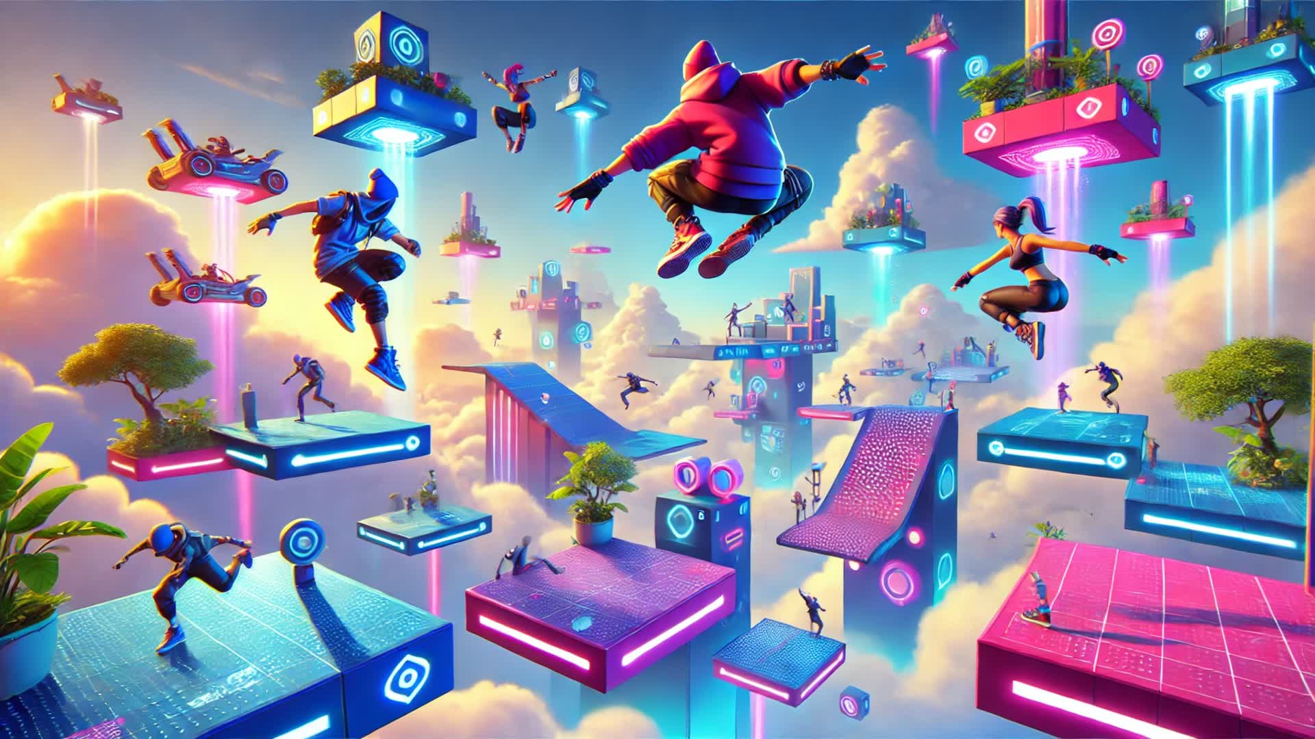 Best obby [alpha] — Fortnite Creative map