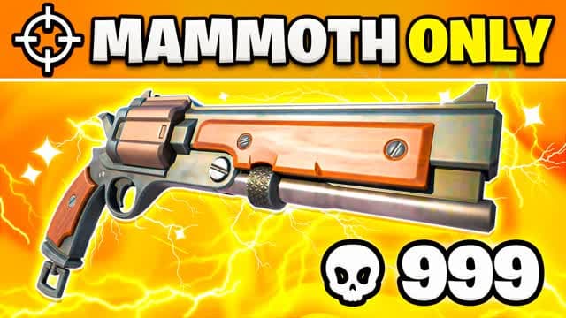 Mammoth one shot!!!!! — Fortnite Creative map cover art