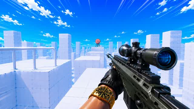 SUPER HARD TRICKSHOT PARKOUR β Fortnite Creative map