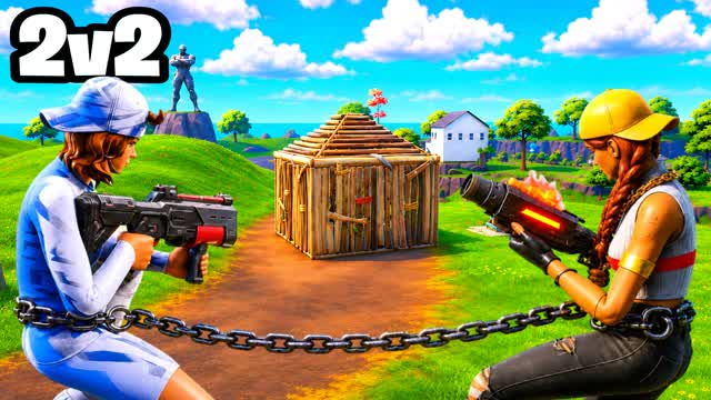 2V2 CHAINED🔗 — Fortnite Creative map cover art