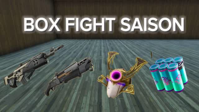 BOX FIGHT — Fortnite Creative map cover art