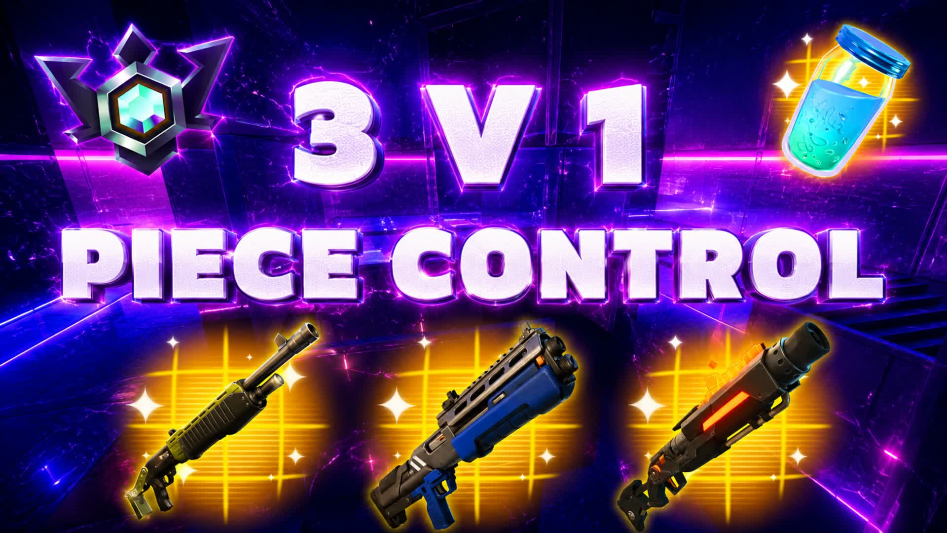 RF7 PIECE CONTROL 3V1 [1V1] [1V3] 🎯 — Fortnite Creative map