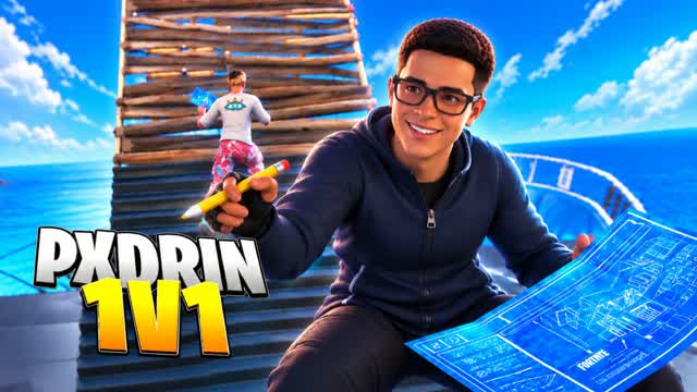 PXDRIN 1V1 — Fortnite Creative map cover art