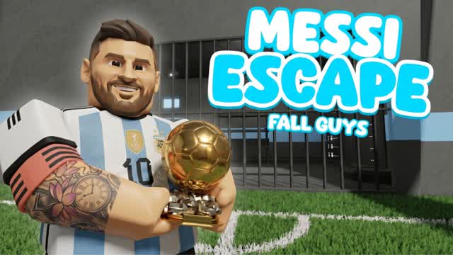 ESCAPE MESSI ⚽ — Fortnite Creative map cover art