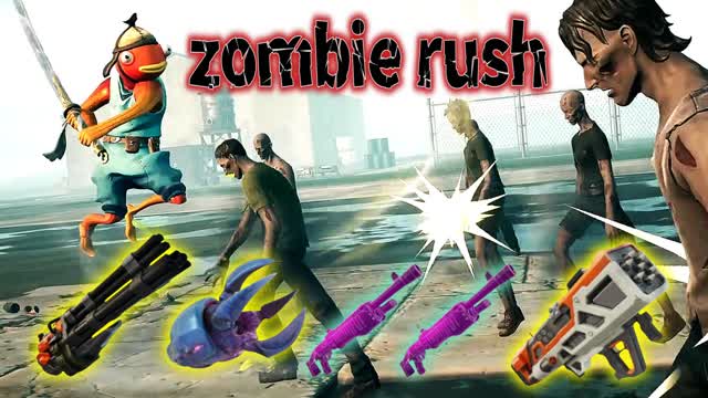 zombie rush — Fortnite Creative map