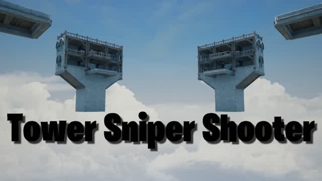 Towers Sniper Shooter — Fortnite Creative map cover art