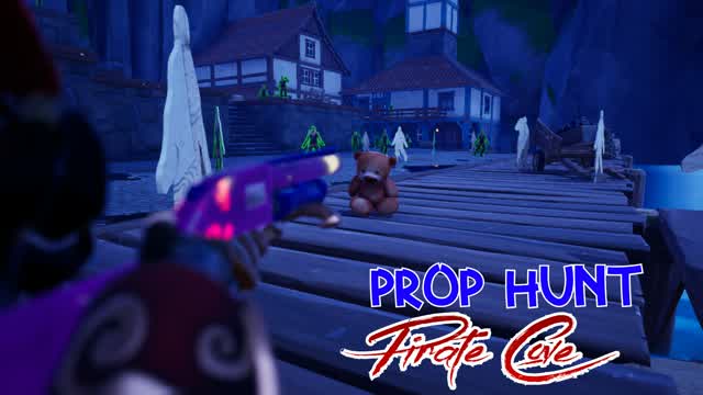 Pirate Cove Prop Hunt — Fortnite Creative map cover art