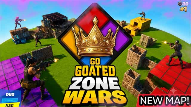 Goated Zone wars 1 — Fortnite Creative map