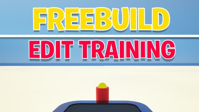 FREEBUILD EDIT TRAINING ⚒️ — Fortnite Creative map cover art