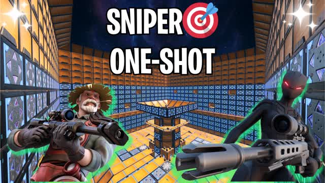 🎯SNIPER GAME - ONE SHOT🔫 — Fortnite Creative map cover art