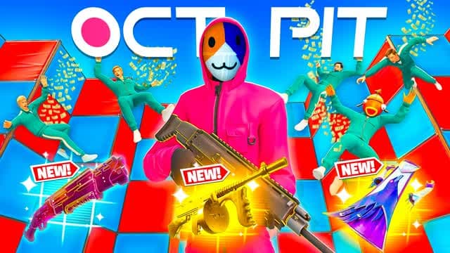 OCTO PIT - Free For All — Fortnite Creative map cover art