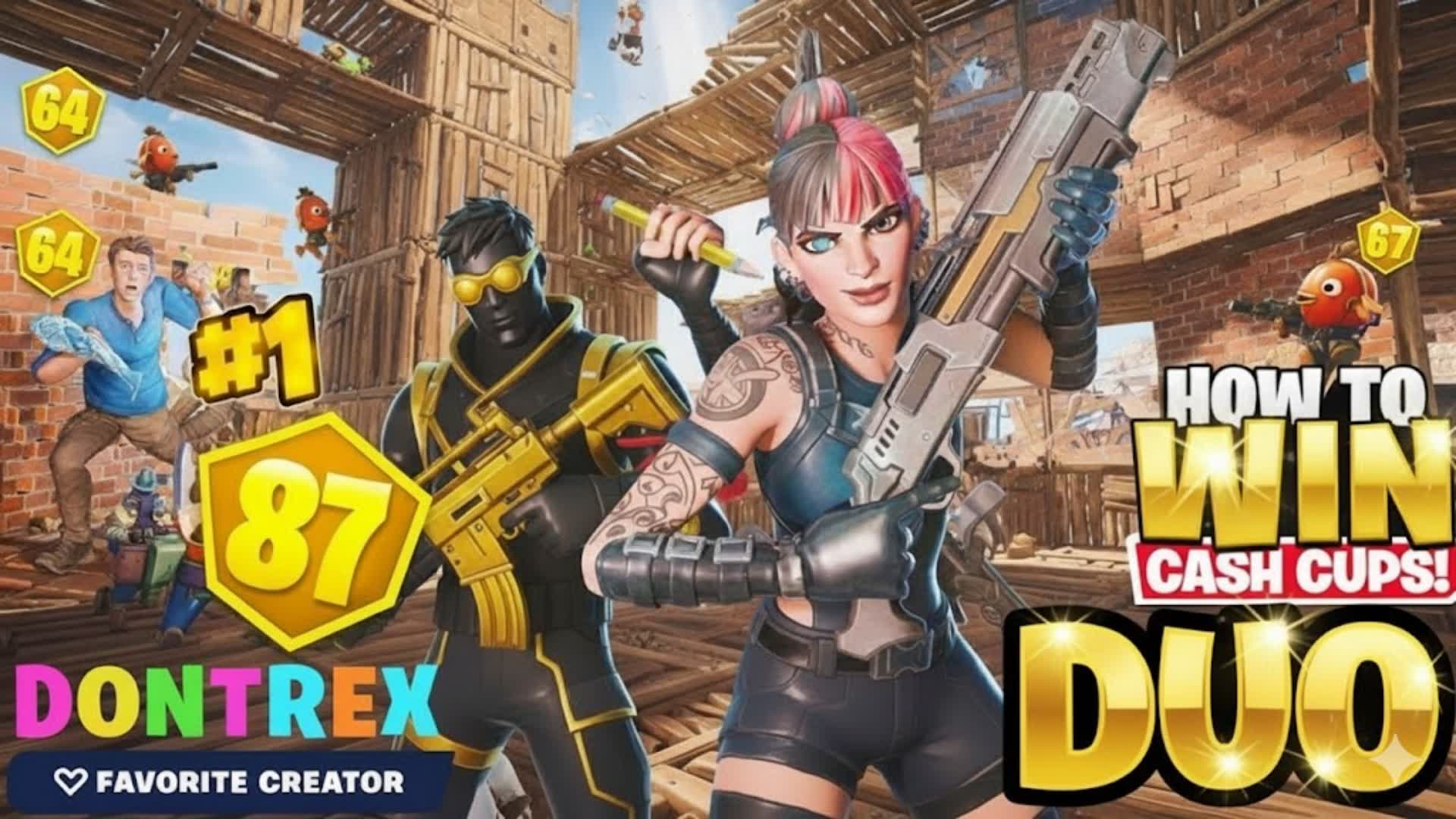 duo zone wars [endgame 32P] — Fortnite Creative map