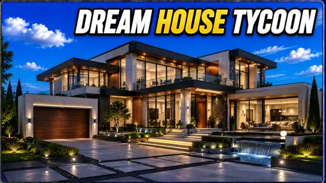DREAM HOUSES TYCOON — Fortnite Creative map cover art