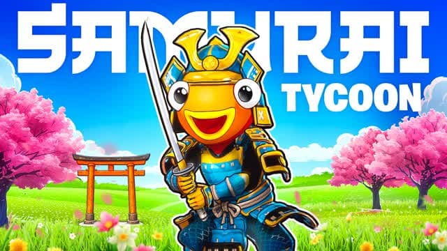 SAMURAI TYCOON — Fortnite Creative map cover art