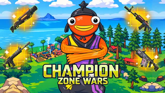 CHAMPION ZONE WARS — Fortnite Creative map