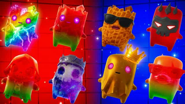 RED VS BLUE PAZZO 🔵🔴 DRAGONE roblox — Fortnite Creative map cover art
