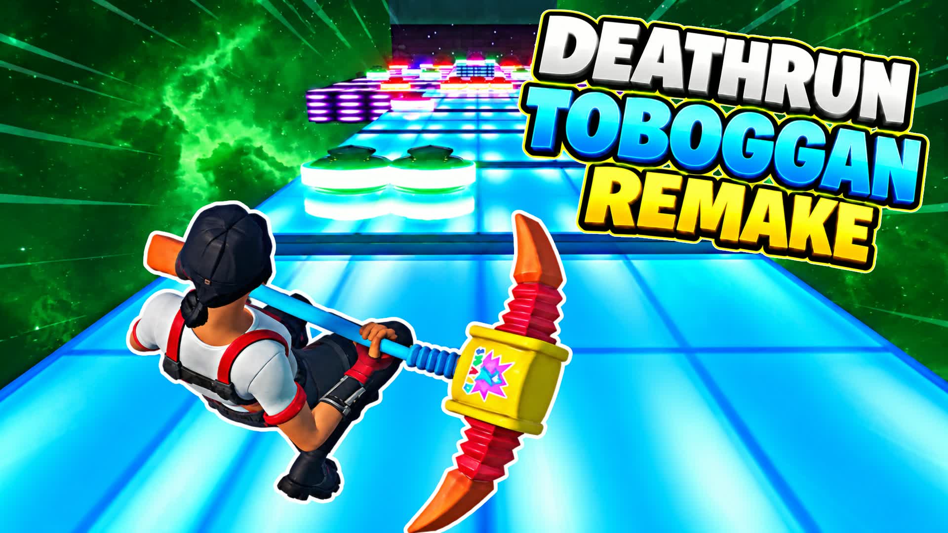 TOBOGGAN DEATHRUN REMAKE TEAM CROUTON — Fortnite Creative map