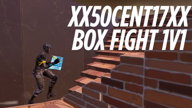 Xx50cent17xx Box Fight (1v1) — Fortnite Creative map