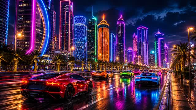 CAR GAME - NEW COLORFUL CITY — Fortnite Creative map cover art
