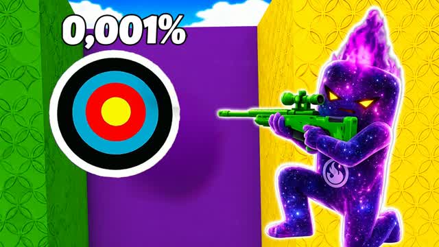 UNC CRAZY TRICKSHOT PARKOUR EASY MODE — Fortnite Creative map