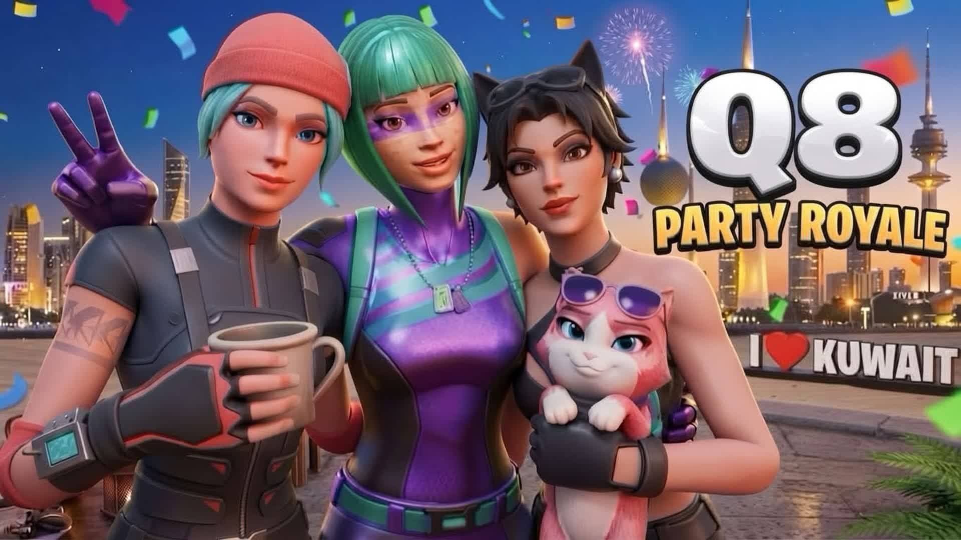 PARTY ROYALE Q8 — Fortnite Creative map