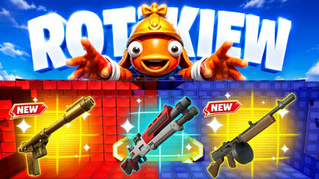 ROTKIEW RED VS BLUE🔴🔵 RVB — Fortnite Creative map