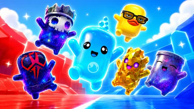 RED VS BLUE COMBAT RUSH 🔴🔵 — Fortnite Creative map