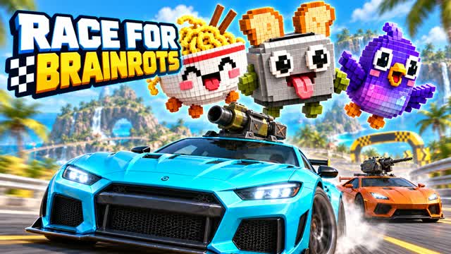 RACE FOR BRAINROTS — Fortnite Creative map