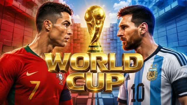 red vs blue world cup 23 — Fortnite Creative map cover art