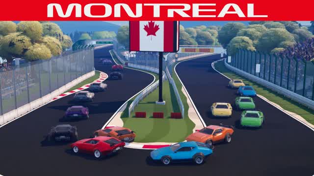Formula Racing - Montreal 🇨🇦 — Fortnite Creative map cover art