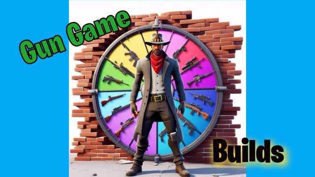 Builds: Gun Game — Fortnite Creative map cover art