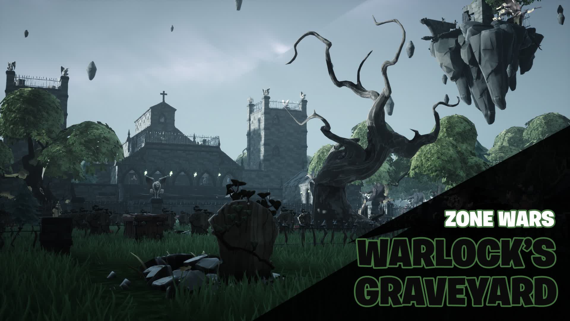 [Classics] Warlock's Graveyard Zone Wars — Fortnite Creative map