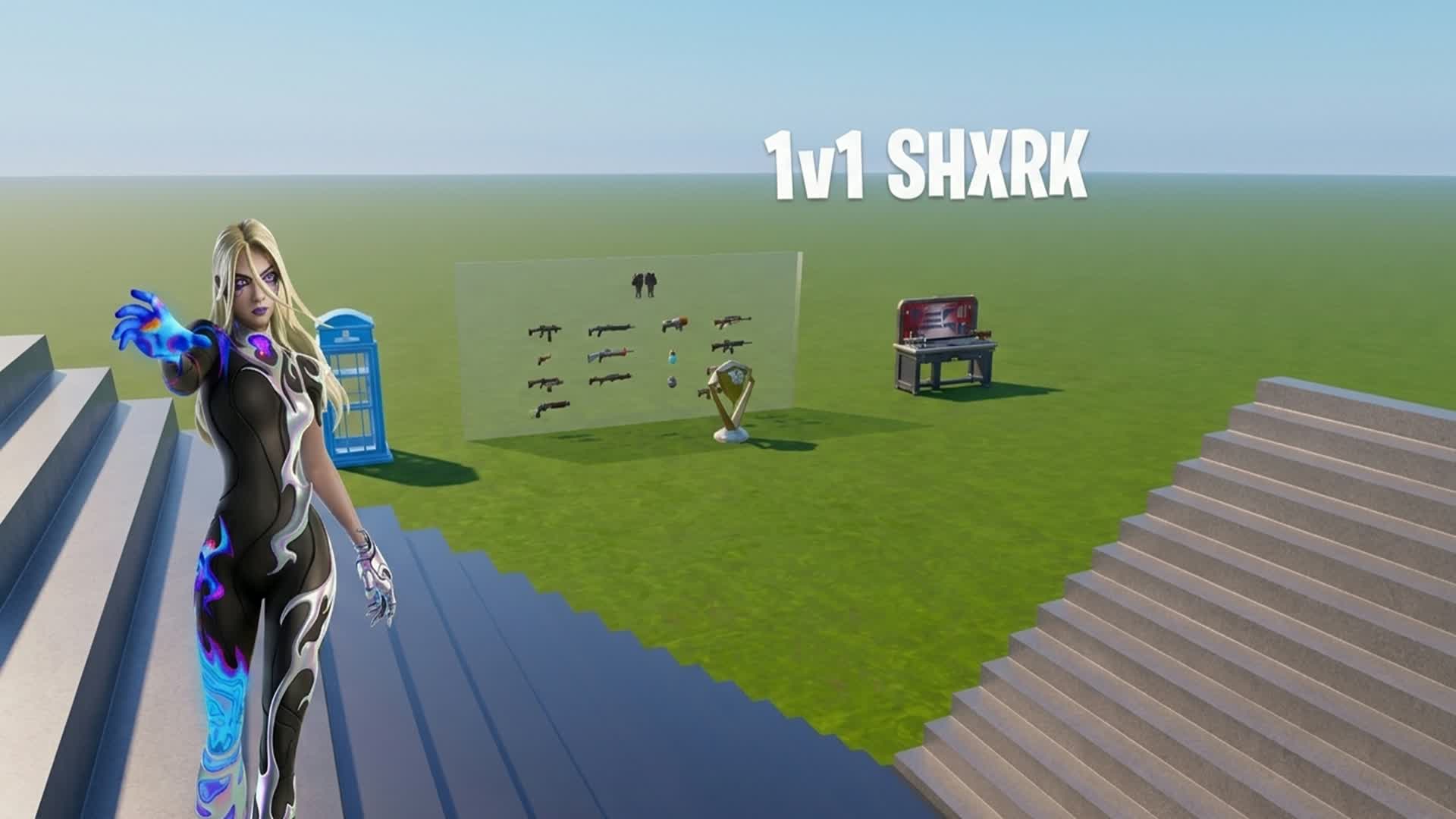 1V1 SHXRK — Fortnite Creative map